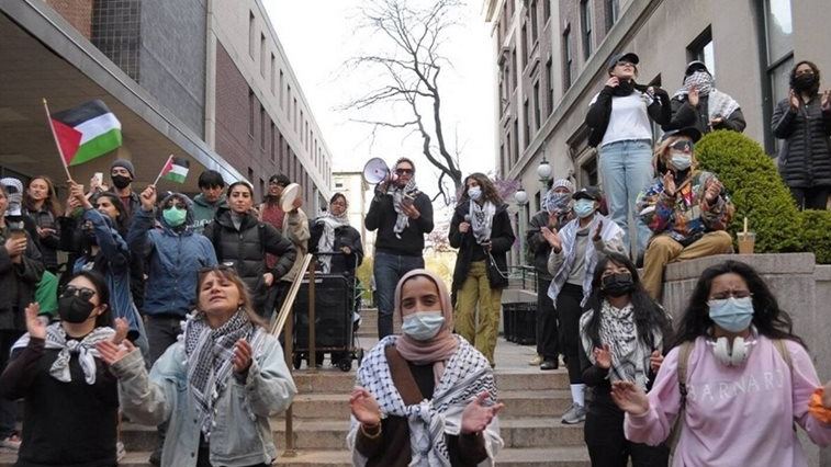 مظاهرات جامعة كولومبيا، فيتو