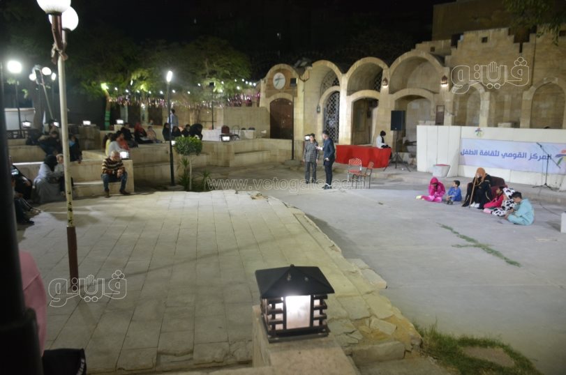 بالتنورة والأزياء الفلكلورية، القومي لثقافة الطفل يفتتح ليالي رمضان بالسيدة زينب (5)