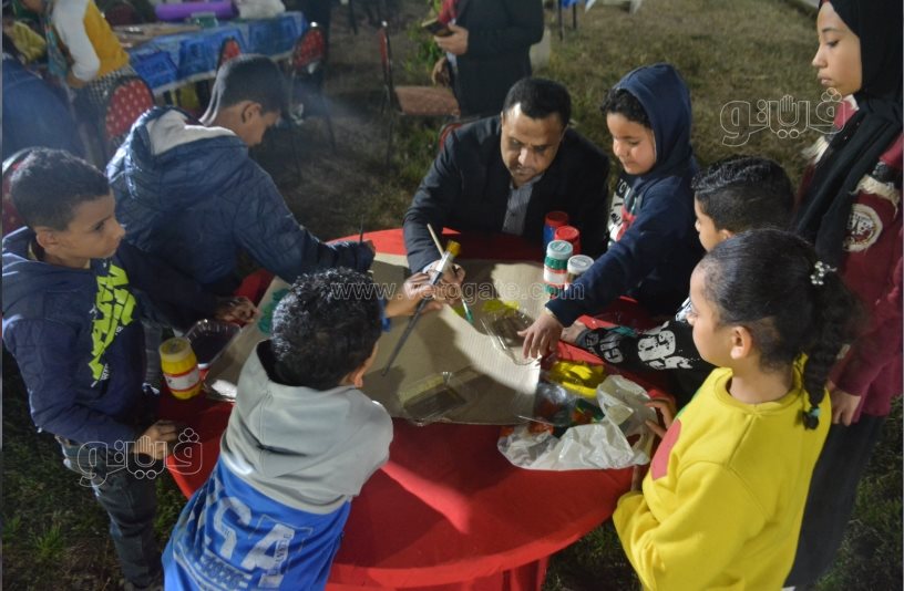 بالتنورة والأزياء الفلكلورية، القومي لثقافة الطفل يفتتح ليالي رمضان بالسيدة زينب (8)