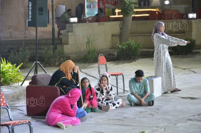 بالتنورة والأزياء الفلكلورية، القومي لثقافة الطفل يفتتح ليالي رمضان بالسيدة زينب (10)
