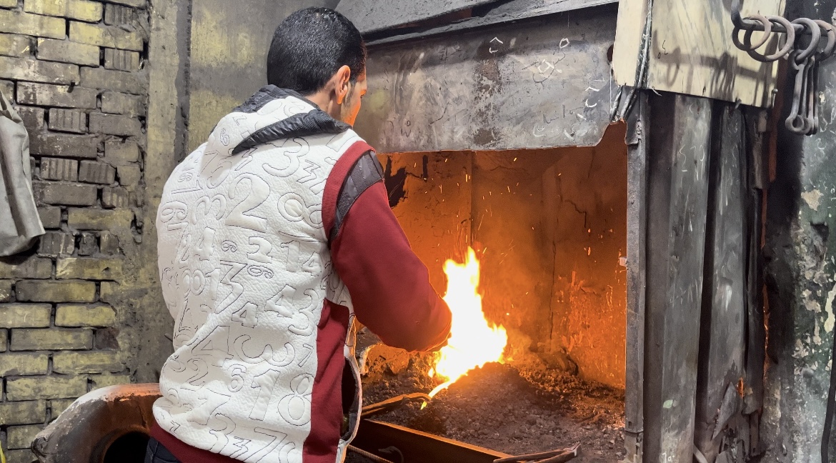 اصحاب مهنة الحدادة بمحافظة البحيرة، فيتو