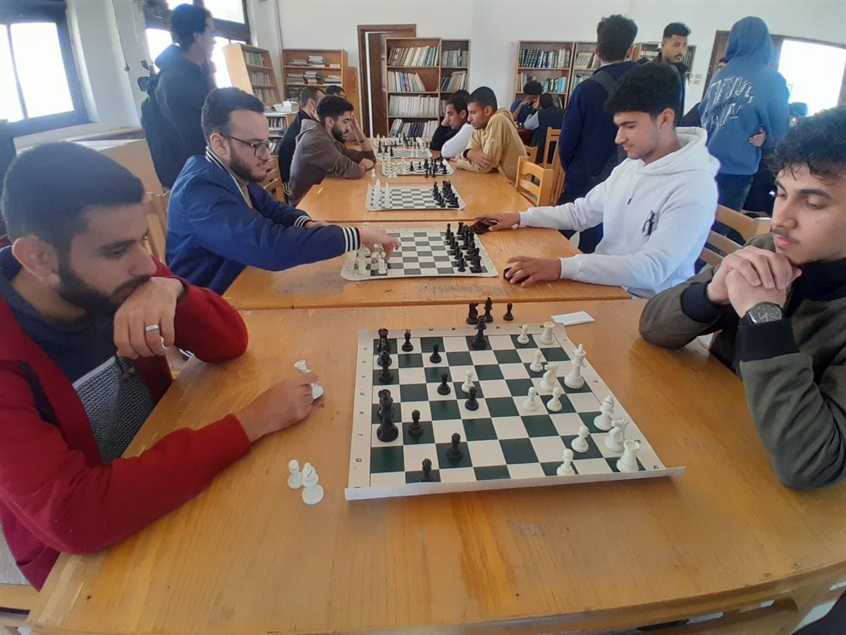 جانب من بطولة الشطرنج،فيتو