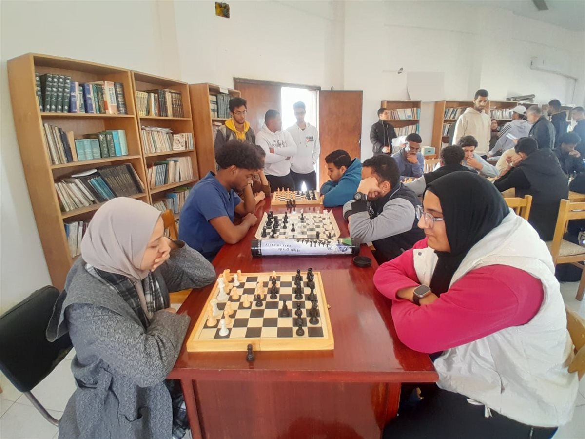 جانب من بطولة الشطرنج،فيتو