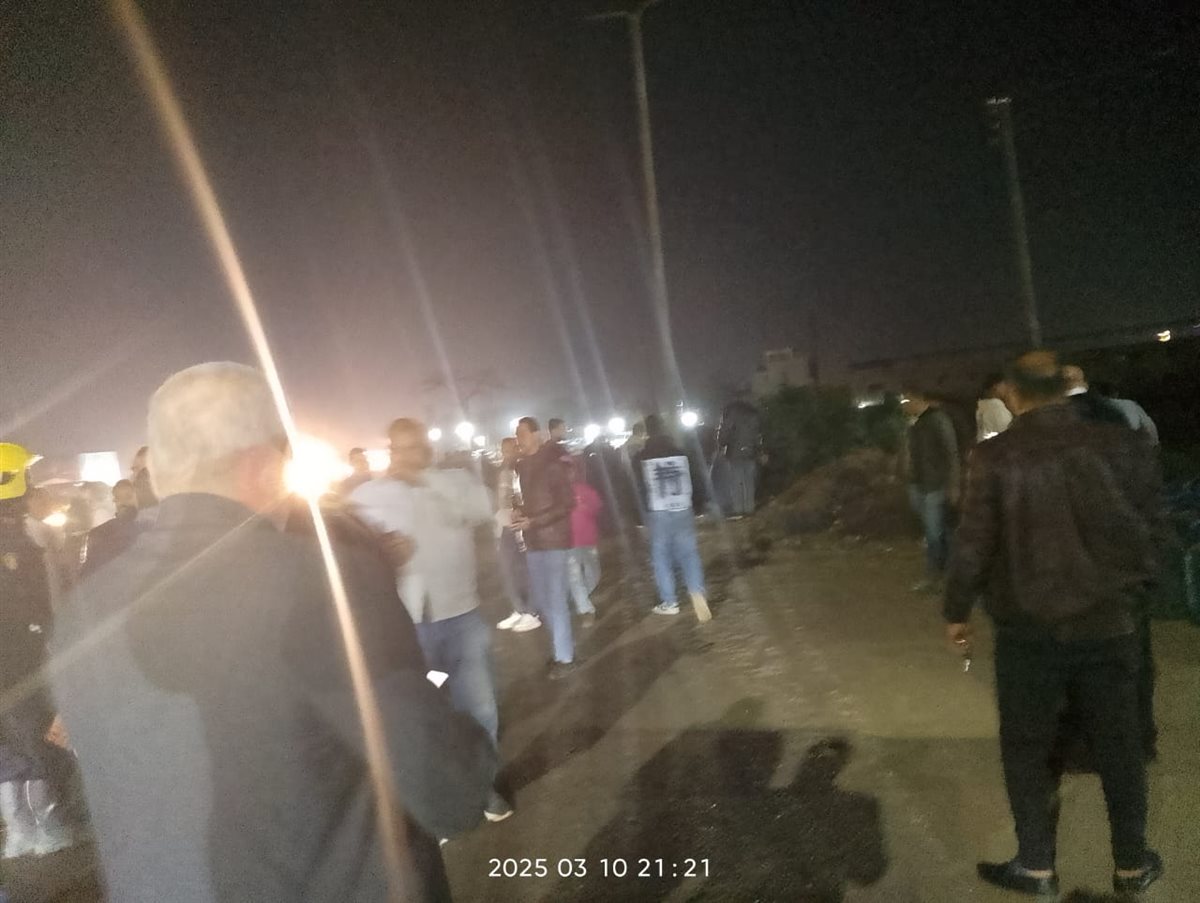 حادث انقلاب انابيب البوتاجاز بالطريق الزراعي،فيتو