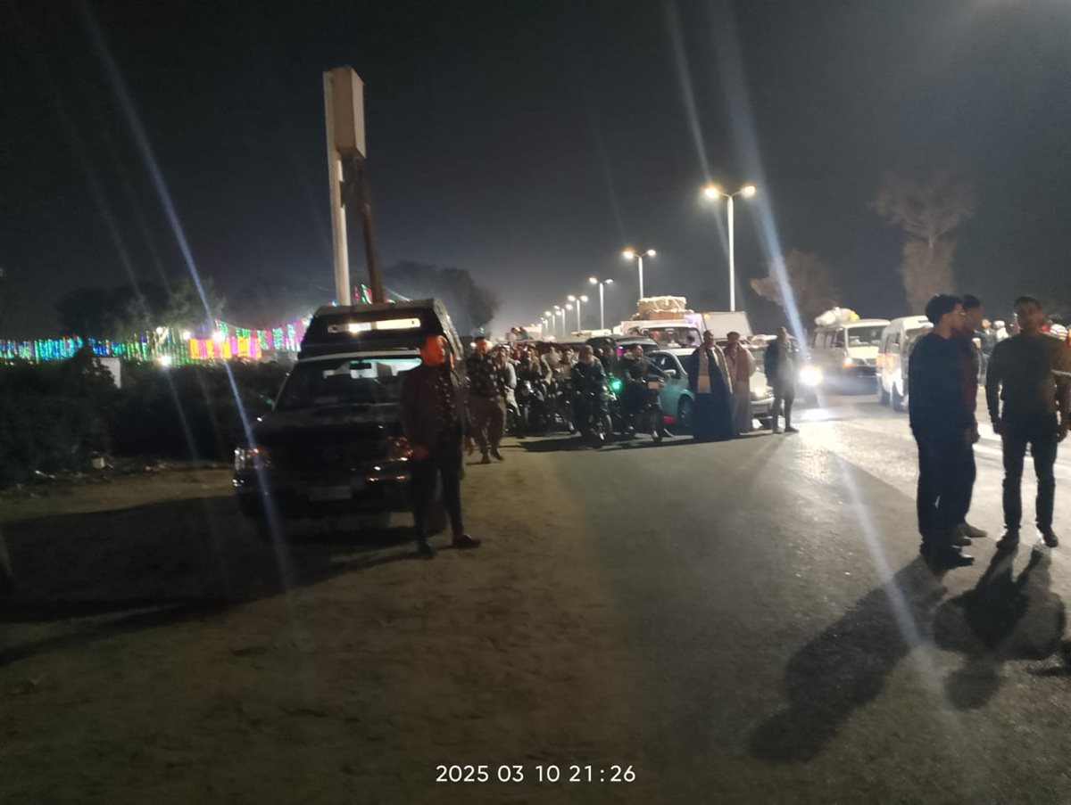 حادث انقلاب انابيب البوتاجاز بالطريق الزراعي،فيتو