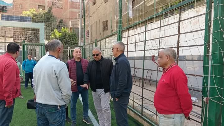 وكيل الشباب والرياضة بالجيزة يتفقد مشروعات استثمارية جديدة