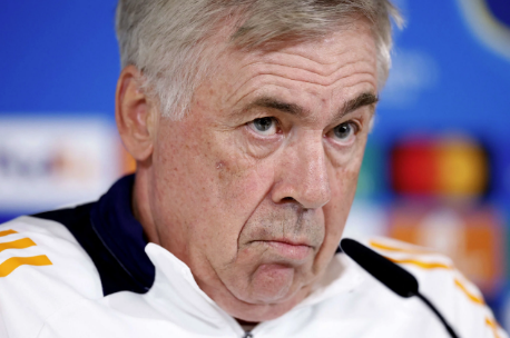 مدرب ريال مدريد كارلو أنشيلوتي، فيتو