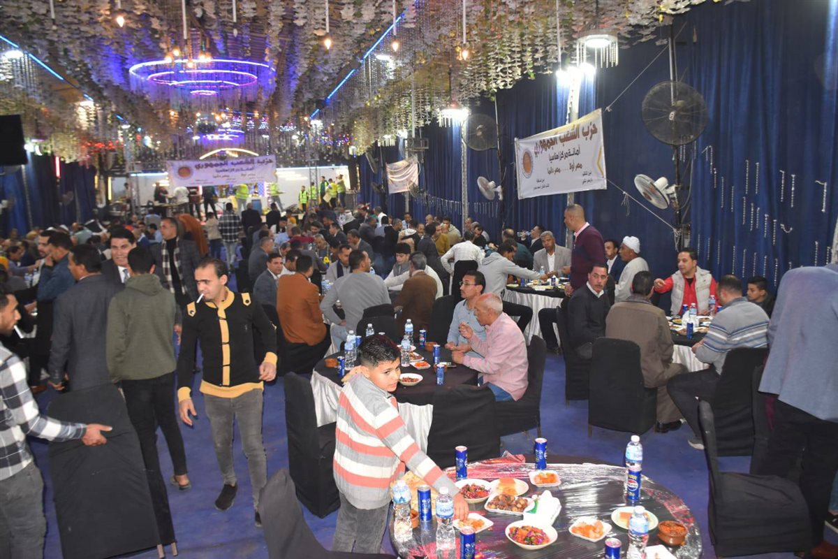 حفل افطار جماعي بمركز اهناسيا ببني سويف 