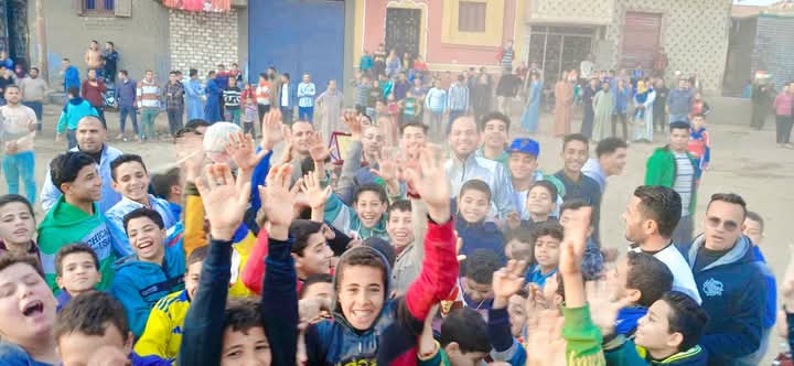 جماهير الدورة الرمضاتية بقرية منشأة الامراء ببني سويف 