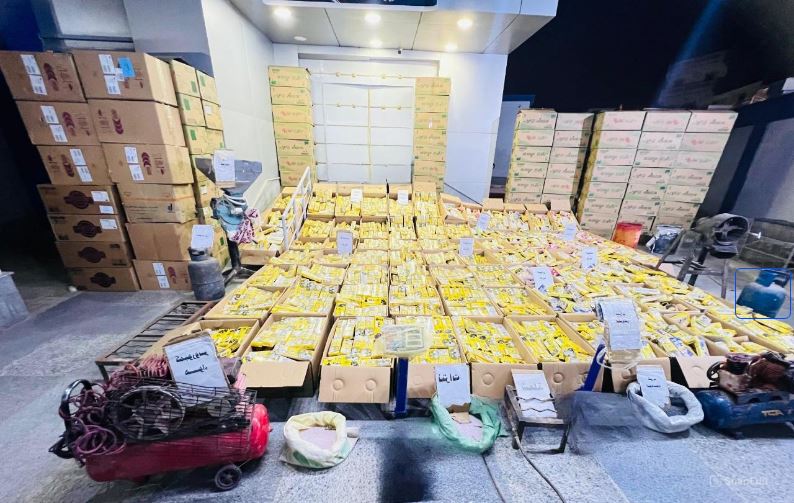  الداخلية تضبط أكثر من 60 مليون قطعة ألعاب نارية منذ بداية شهر رمضان، فيتو