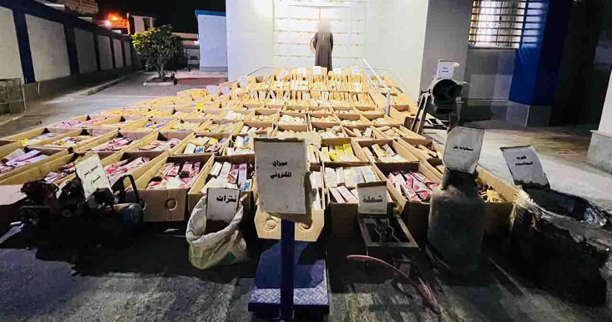  الداخلية تضبط أكثر من 60 مليون قطعة ألعاب نارية منذ بداية شهر رمضان، فيتو