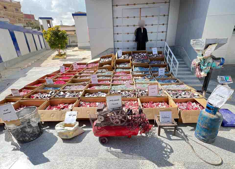  الداخلية تضبط أكثر من 60 مليون قطعة ألعاب نارية منذ بداية شهر رمضان 
