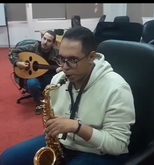 جانب من الاستعدادات للحفل،فيتو