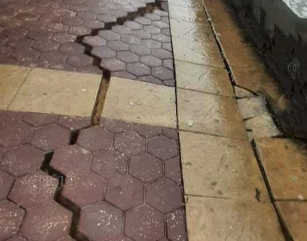 النحر يلتهم جزء من الشواطيء بالإسكندرية، فيتو