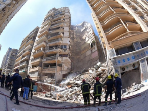 تاثير الكلوريد على خرسانة مباني الإسكندرية، فيتو