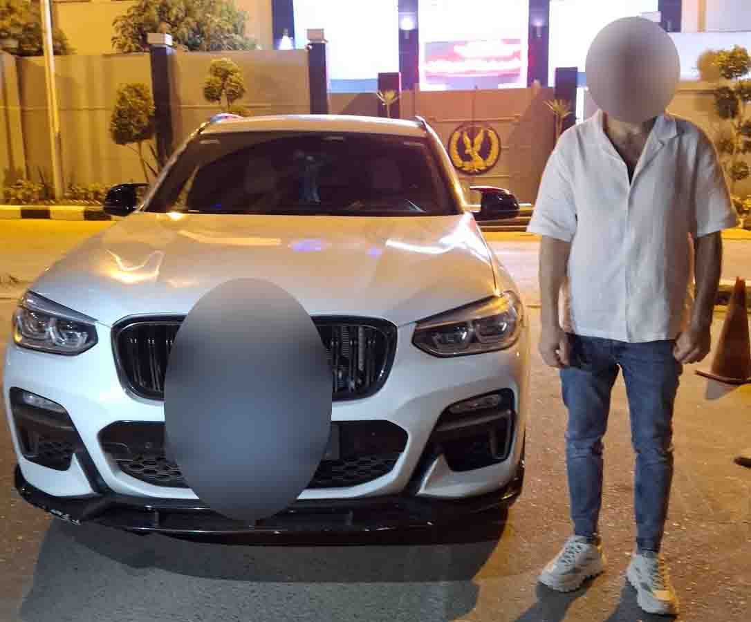 القبض على قائد سيارة لإصدار أصوات صاخبة بمدينة الرحاب