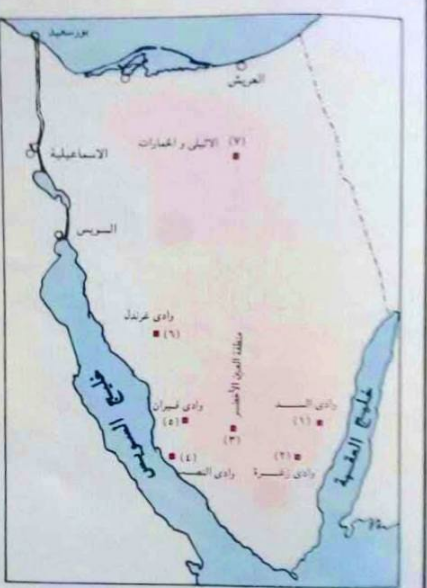 أماكن تواجد كنز مصر في سيناء، فيتو