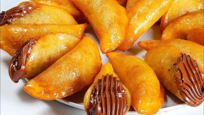 القطايف بالشيكولاتة