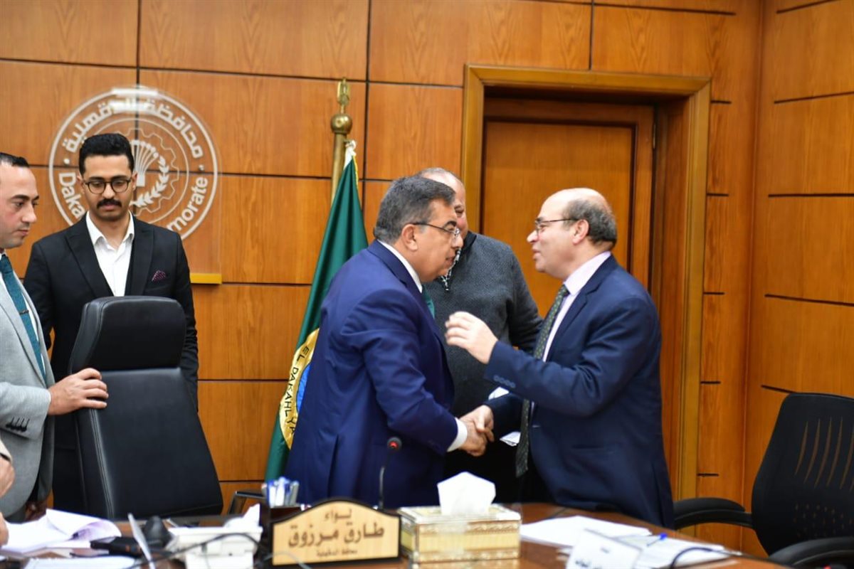 جانب من لقاء اللواء طارق مرزوق <a href=