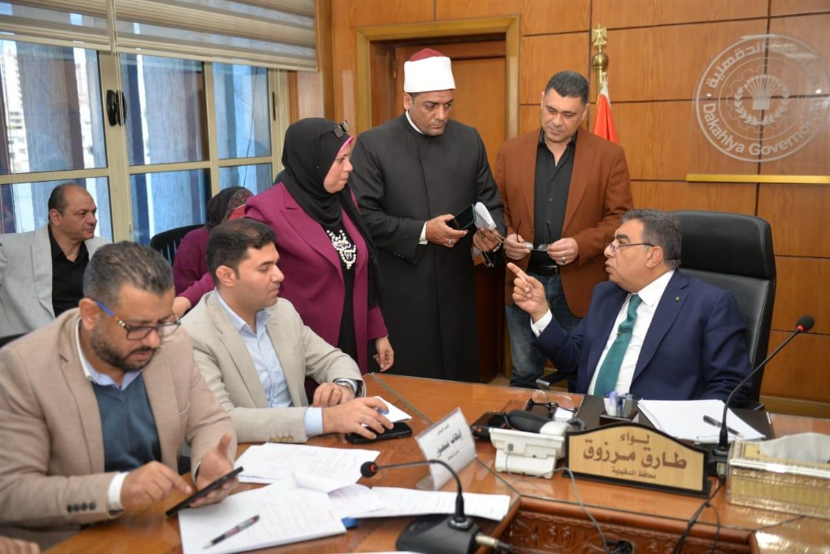 جانب من لقاء اللواء طارق مرزوق <a href=