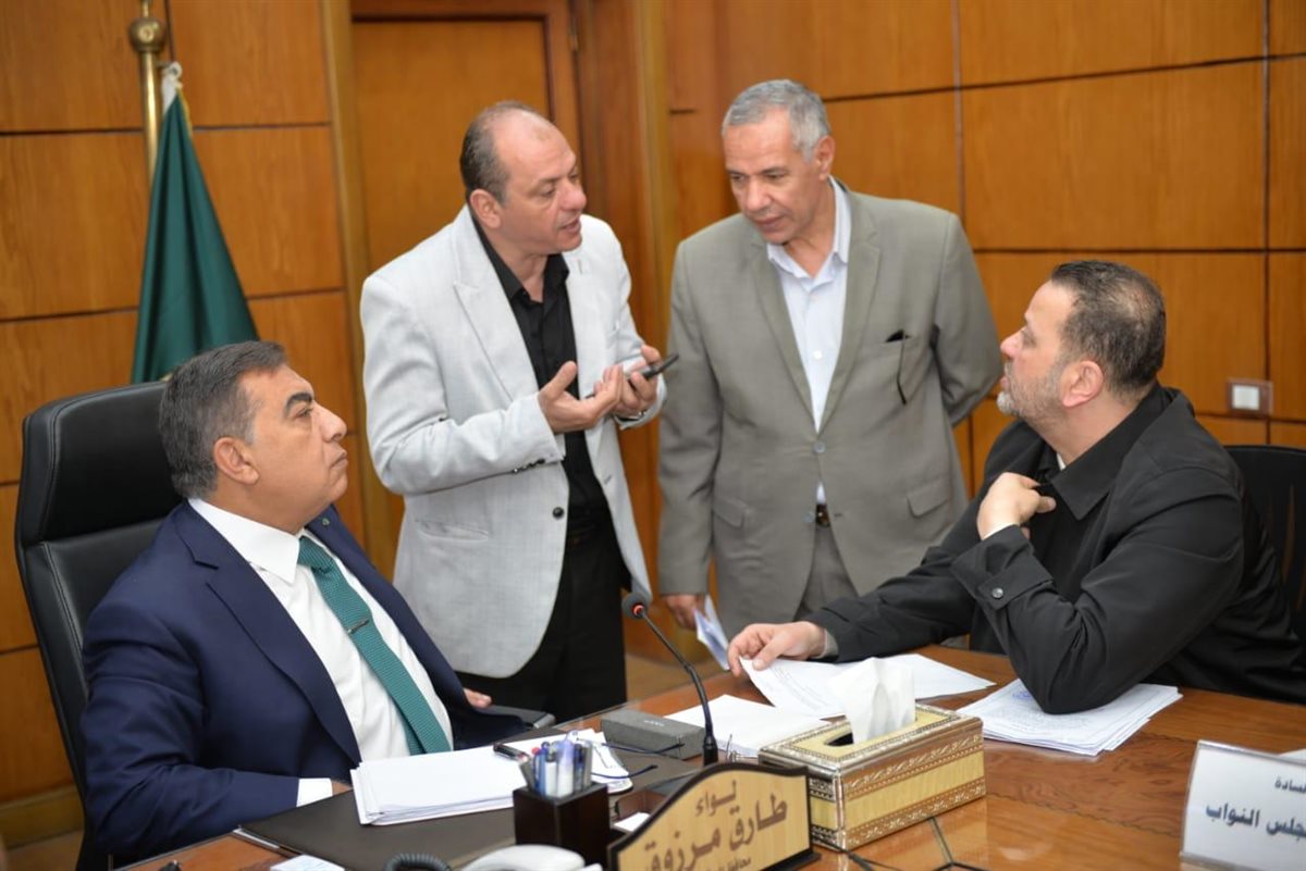 جانب من لقاء اللواء طارق مرزوق <a href=