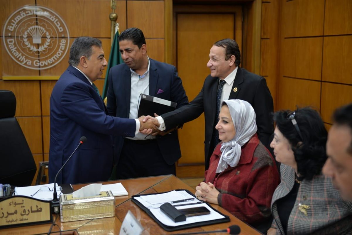 جانب من لقاء اللواء طارق مرزوق <a href=