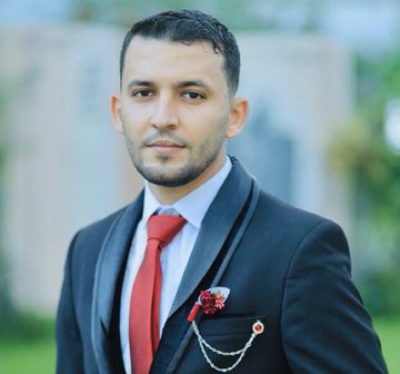 صورة ناجي أبو يوسف في زفافه، فيتو