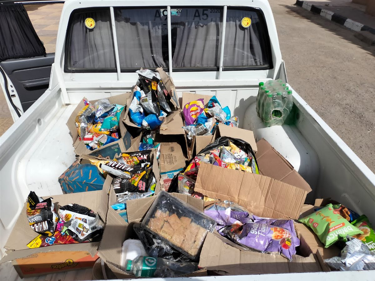 جانب من الحملات التموينية،فيتو