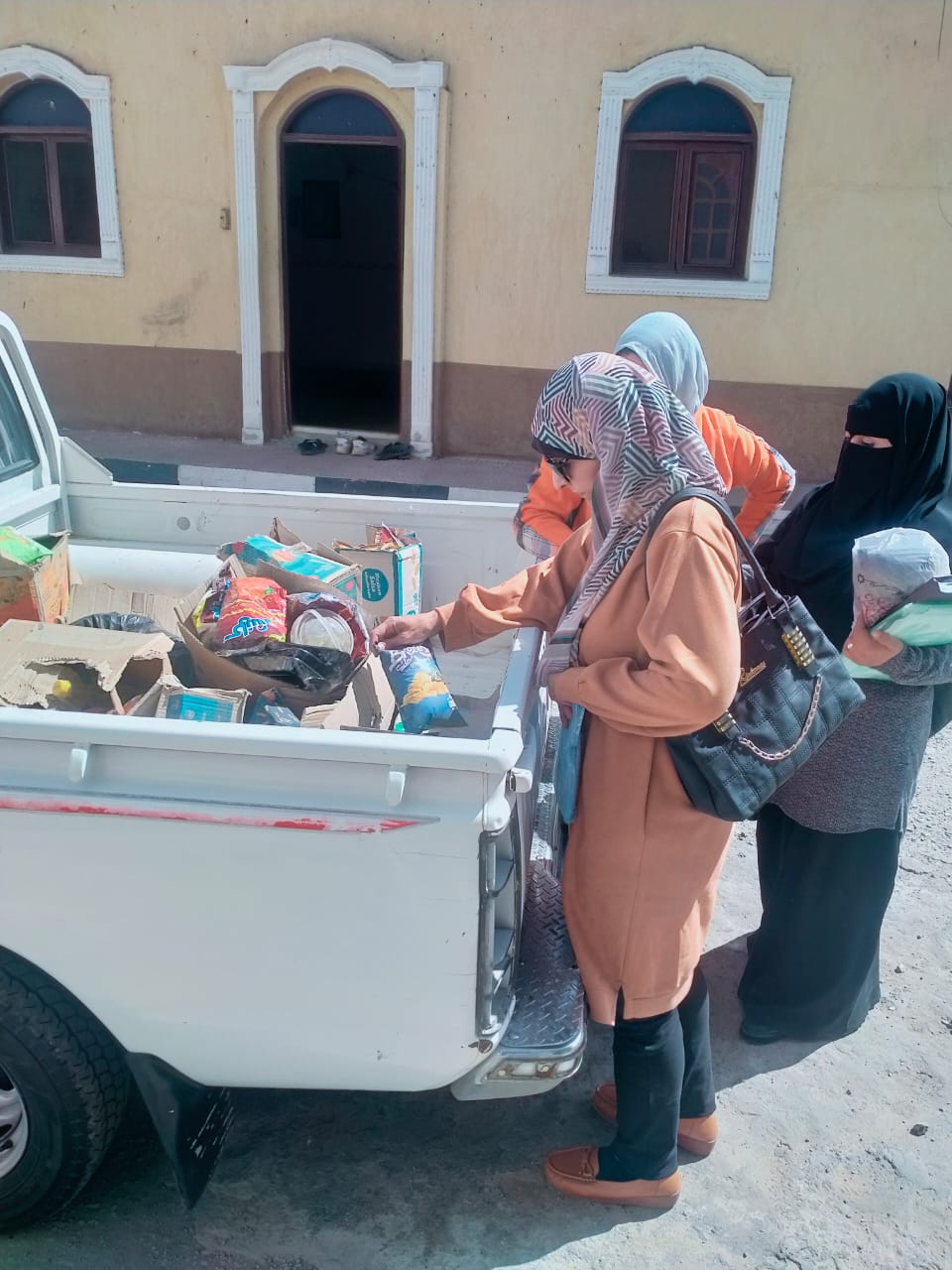 جانب من الحملات التموينية،فيتو