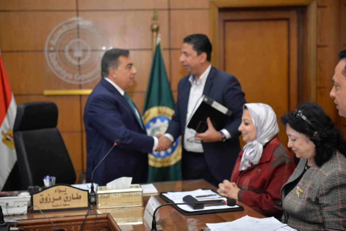 جانب من لقاء اللواء طارق مرزوق <a href=