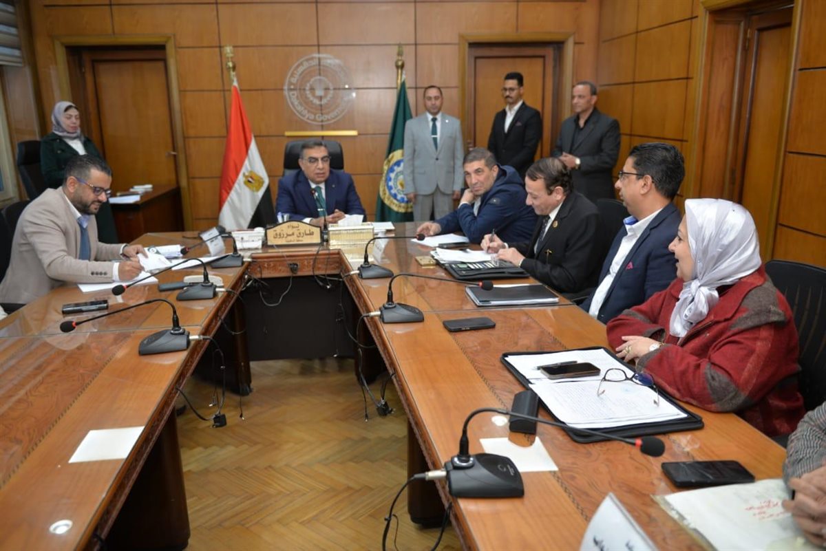 جانب من لقاء اللواء طارق مرزوق <a href=