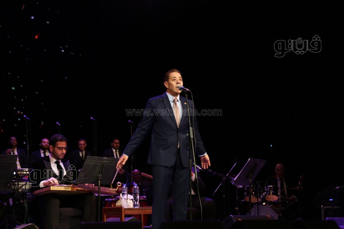 مدحت صالح يختتم سهرات دار الأوبرا الرمضانية (1)