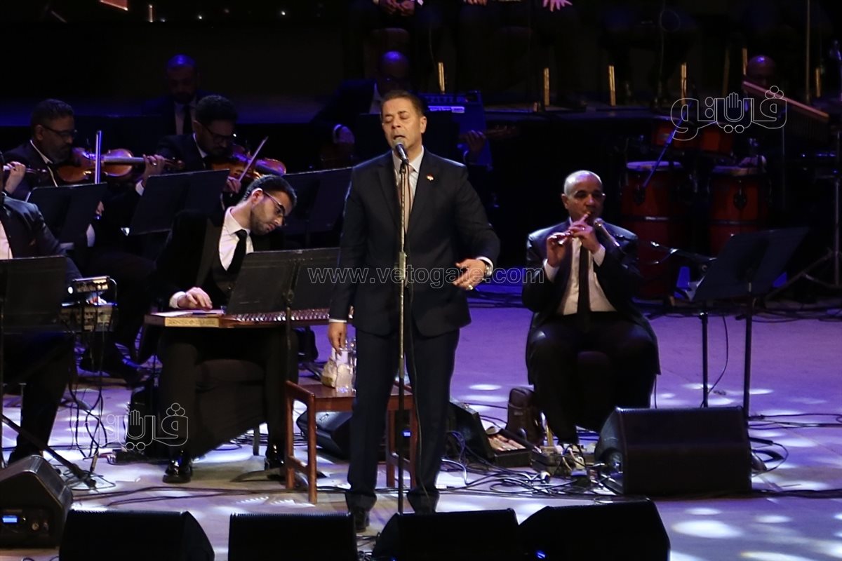 مدحت صالح يختتم سهرات دار الأوبرا الرمضانية (6)