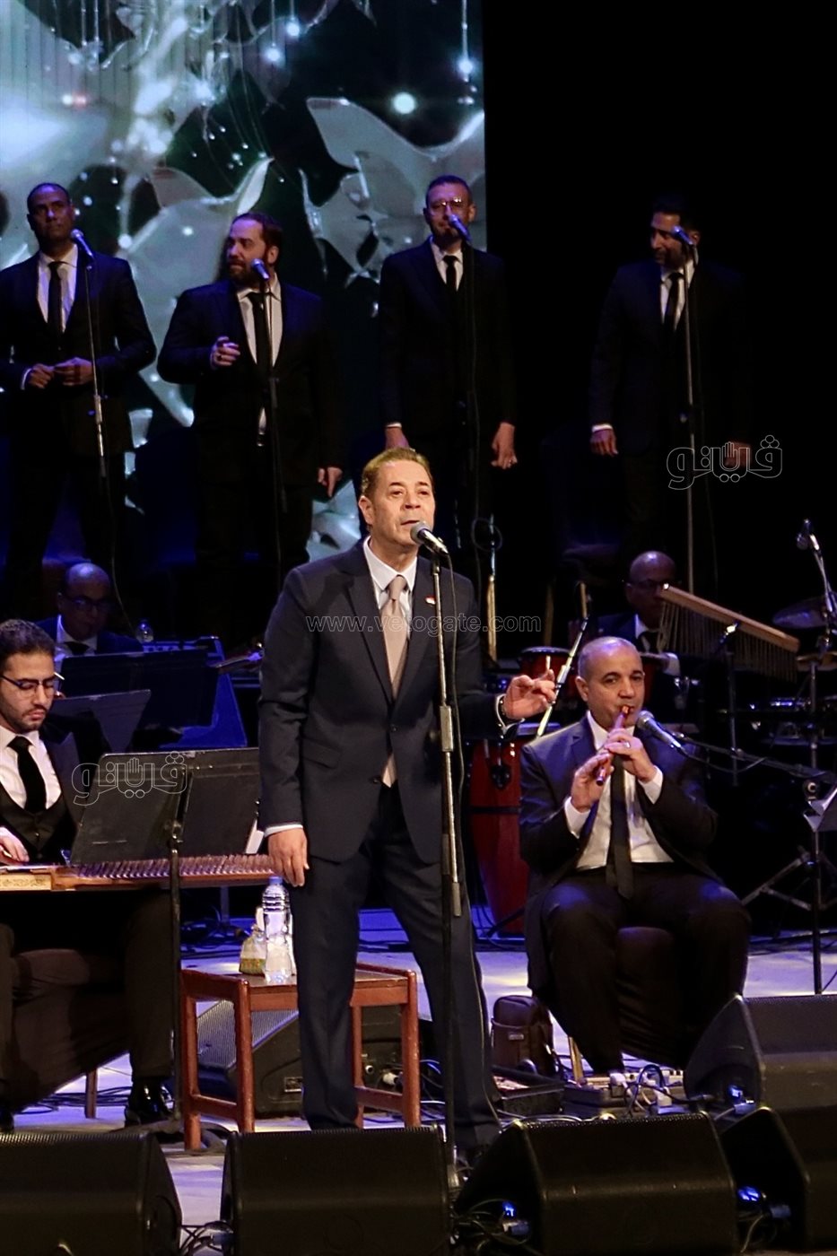 مدحت صالح يختتم سهرات دار الأوبرا الرمضانية (13)