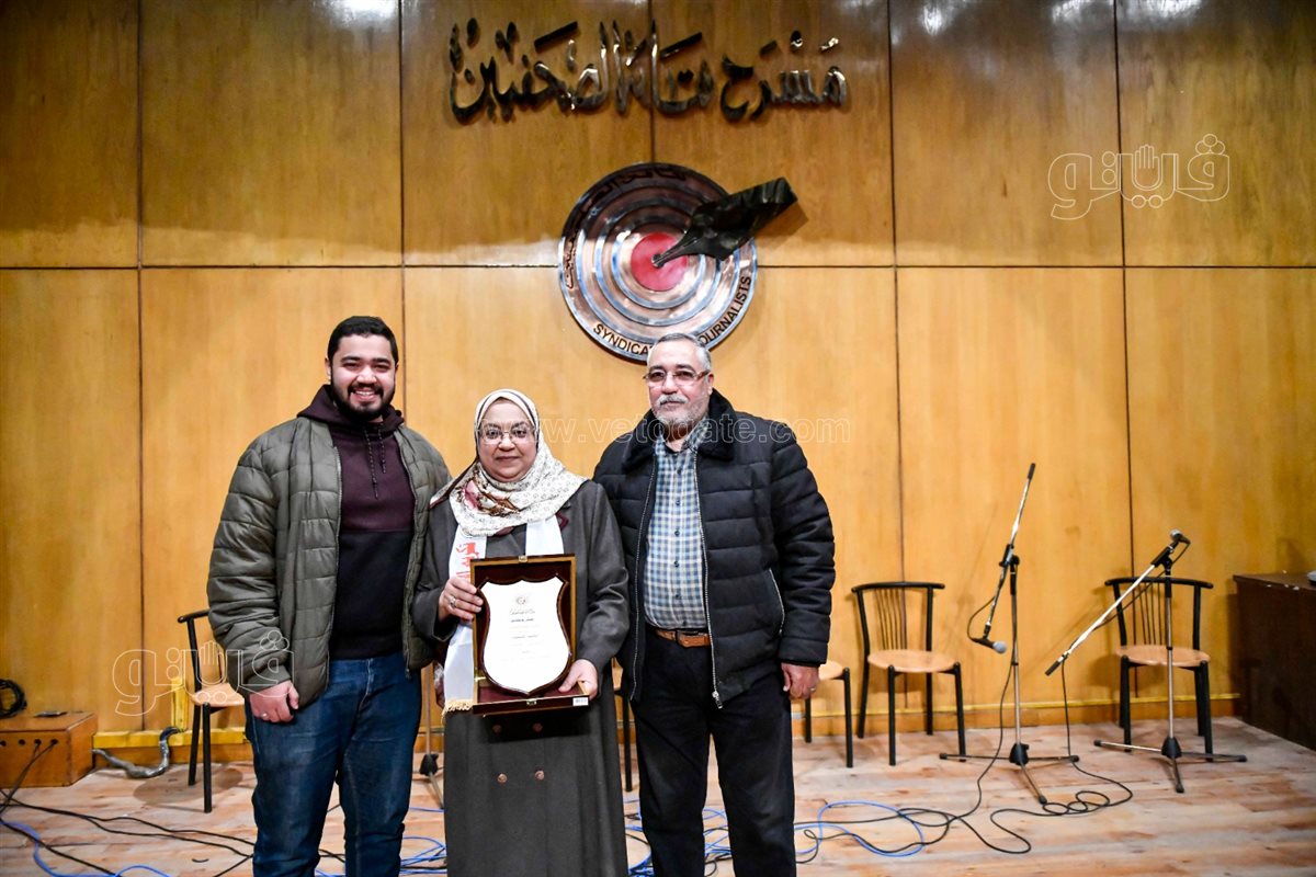 لجنة المرأة بالصحفيين تكرم الزميلة أماني عبده أمًا مثالية (8)