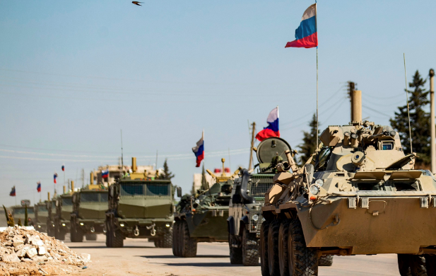 تغزيزات روسية تصل مطار القامشلي، فيتو