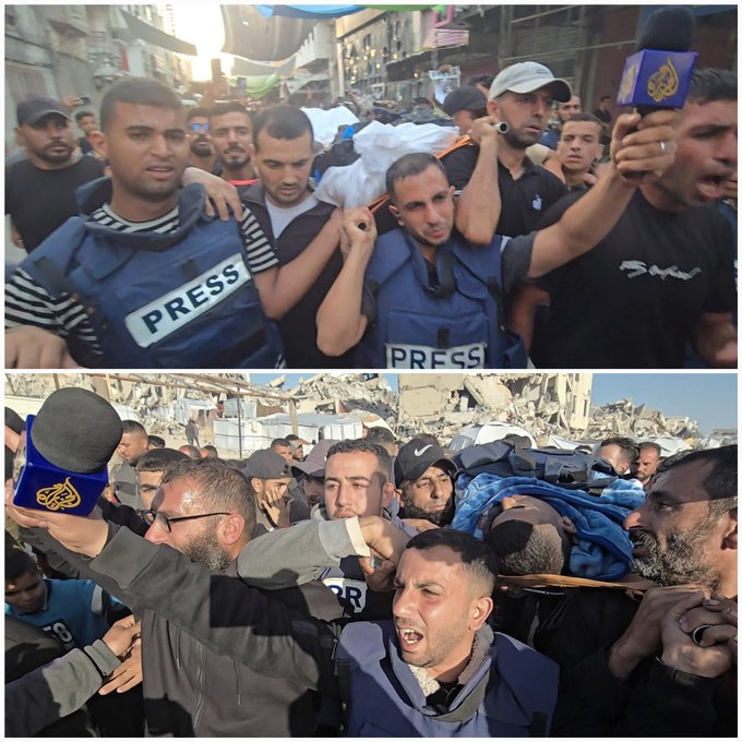 جنازة الصحفي حسام شبات، فيتو