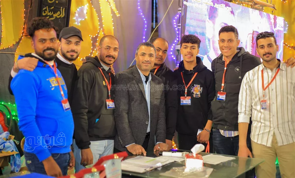 جانب من  احتفالية تكريم حفظة القرآن الكريم بالقرية العاشرة مدرسة، فيتو