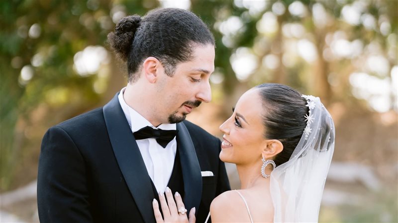 في حفل زفافها