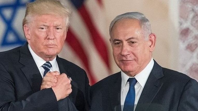 نتنياهو وترامب، فيتو
