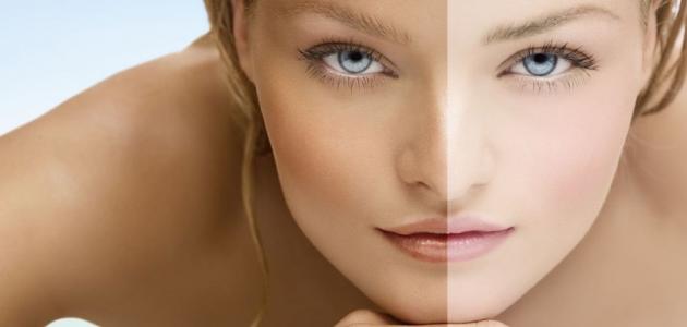 تفتيح البشرة 