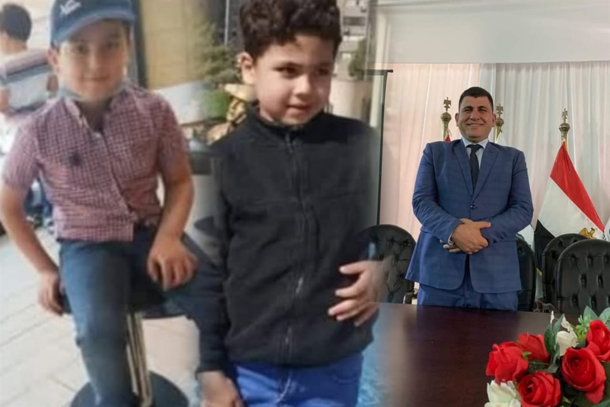 المستشار راضي فوزي ونجليه