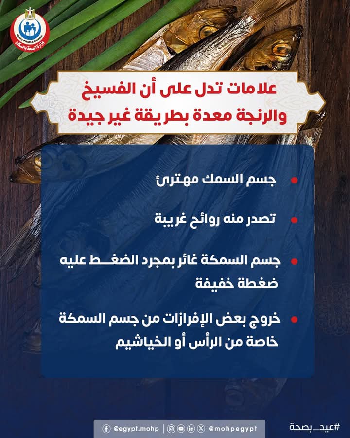 فساد الفسيخ والرنجة 