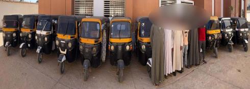 باجمالى 41 جريمة ..سقوط تشكيلين عصابيين لسرة أبواب المقابر والتكاتك فى بنى سويف وأسوان