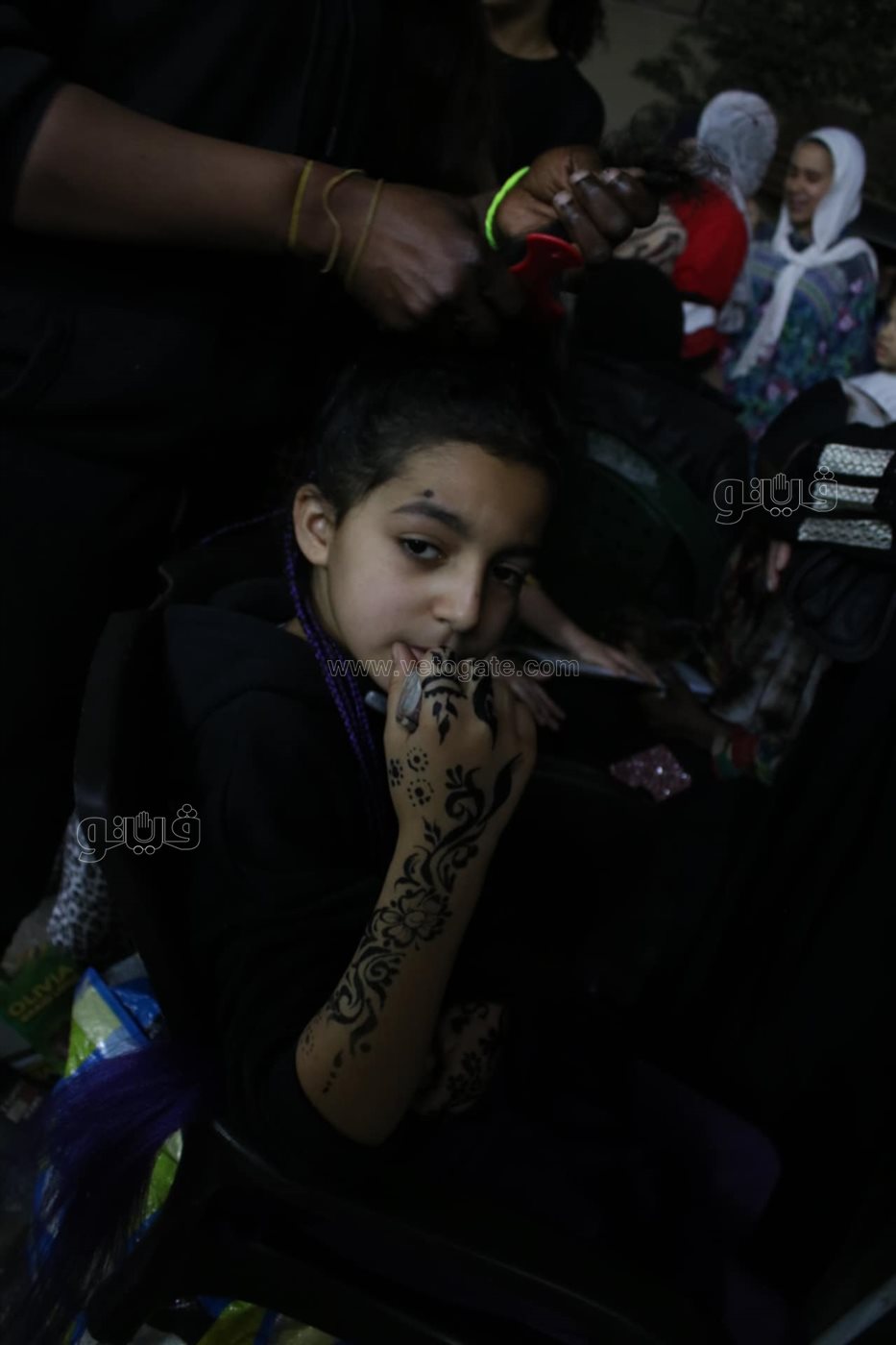 إقبال على محلات ألعاب الأطفال في حدائق المعادي بليلة عيد الفطر (6)