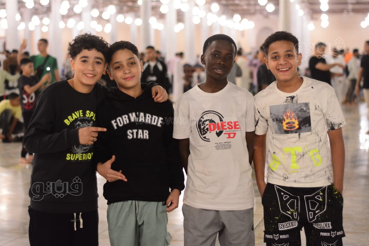 فرحة عيد الفطر في مساجد مصر (2)