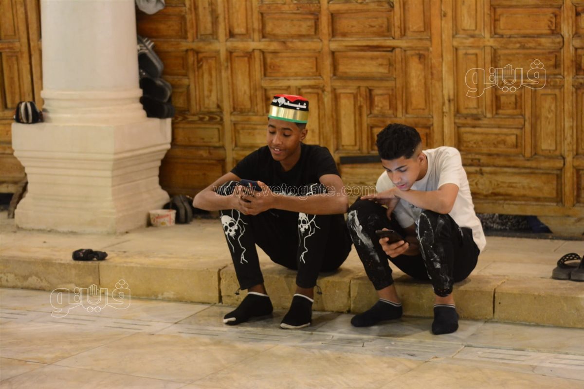 فرحة عيد الفطر في مساجد مصر (10)