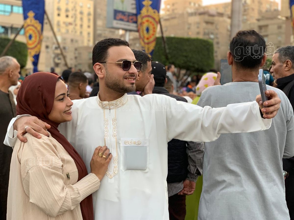 فرحة عيد الفطر في مساجد مصر (31)