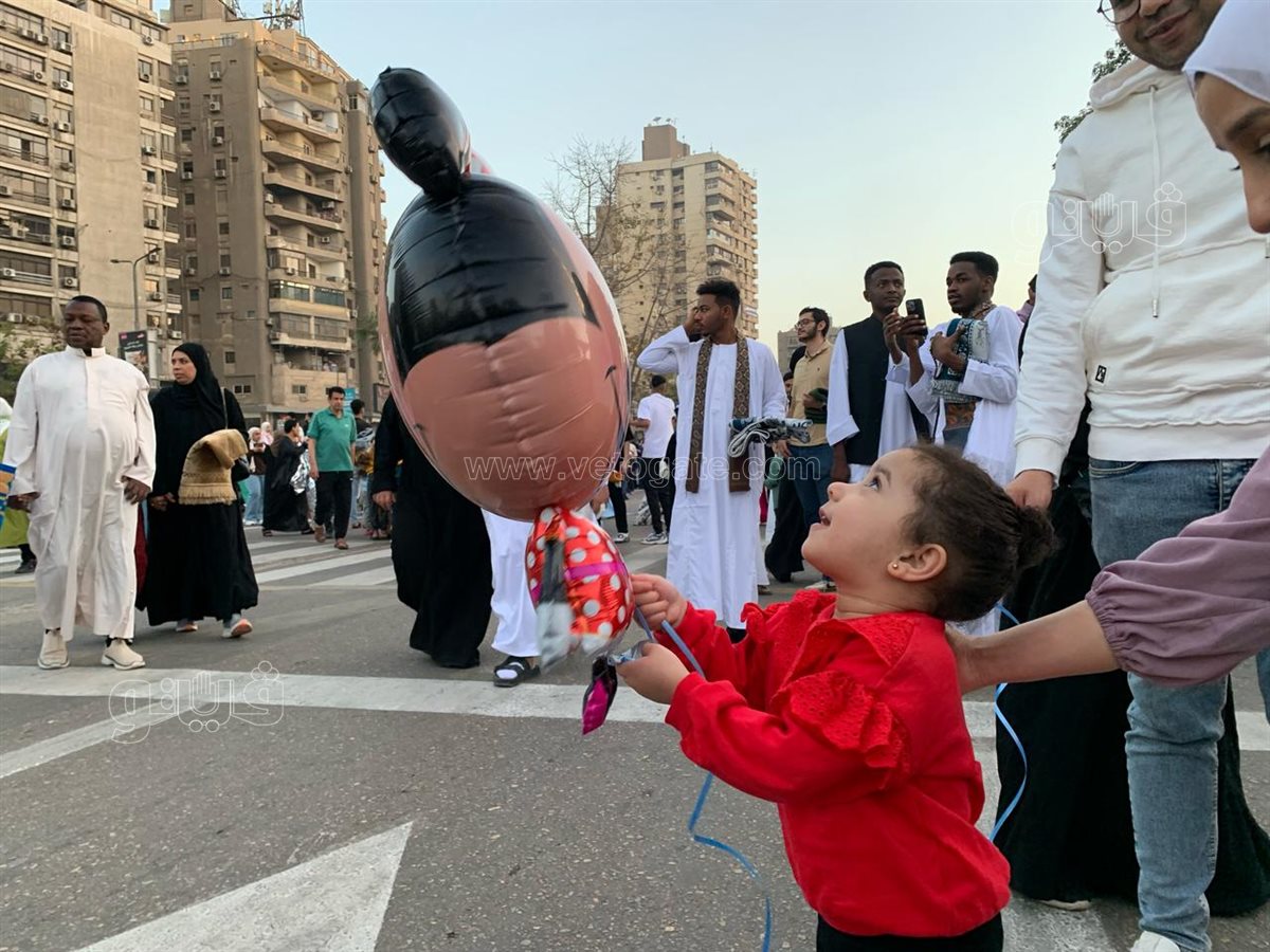 فرحة عيد الفطر في مساجد مصر (34)