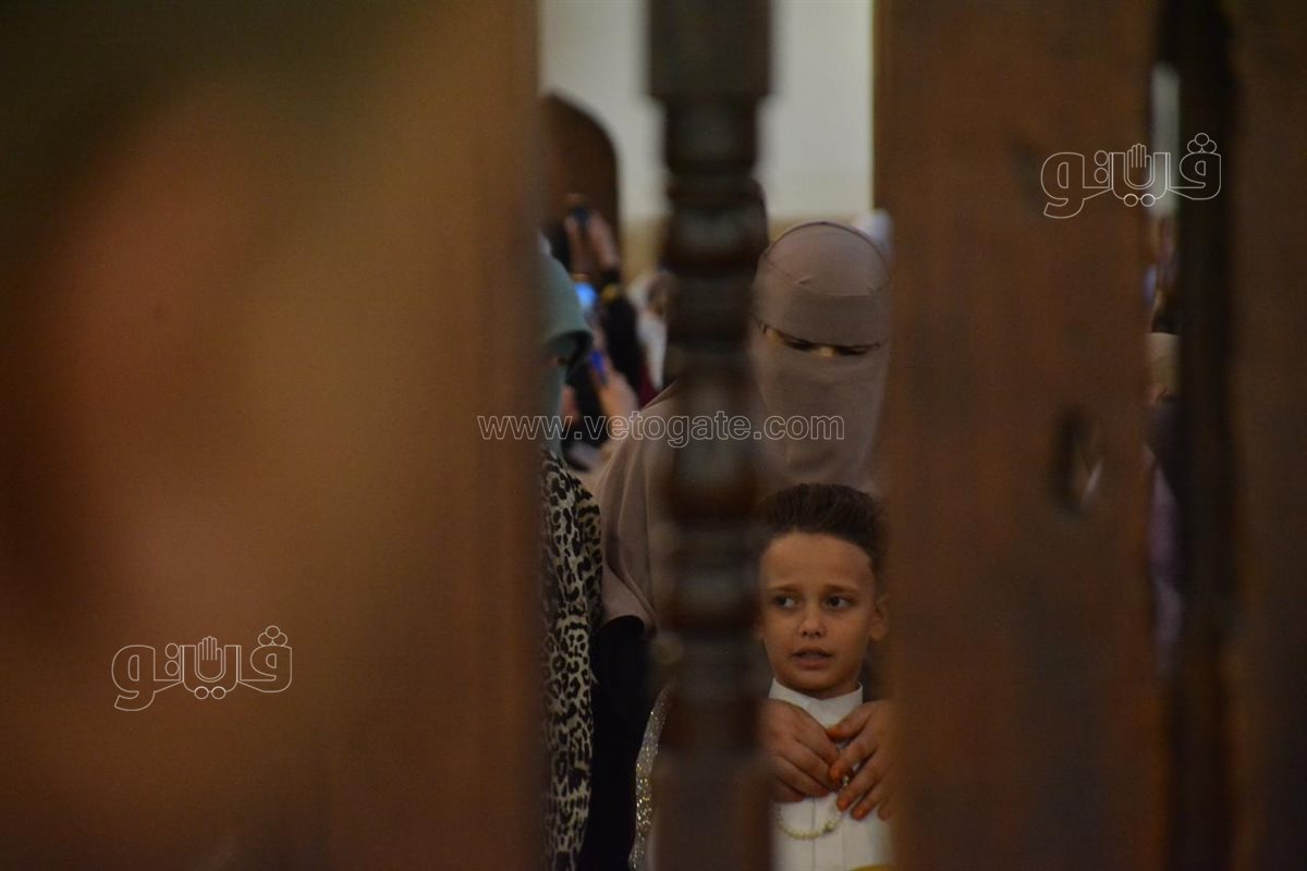فرحة عيد الفطر في مساجد مصر (42)